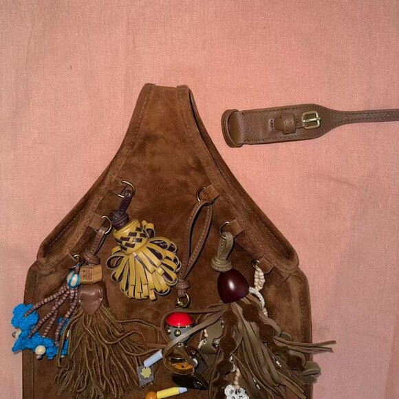 โจMIUMIU logo half-moon bag - Picture 7 of 11